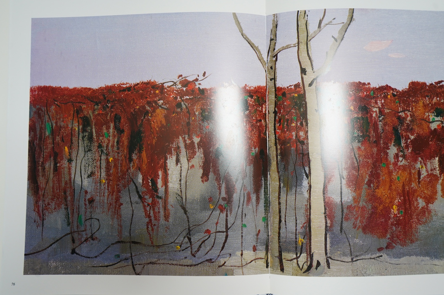 [Bingming, Xiong] - The Art of Wu Guanzhong. revised edition. photo. portrait frontis. & 157 full page reproductions (mostly coloured), d/wrapper, folio. Hong Kong, 1989